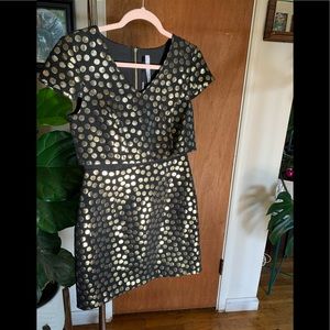 Kensie gold and black party dress!